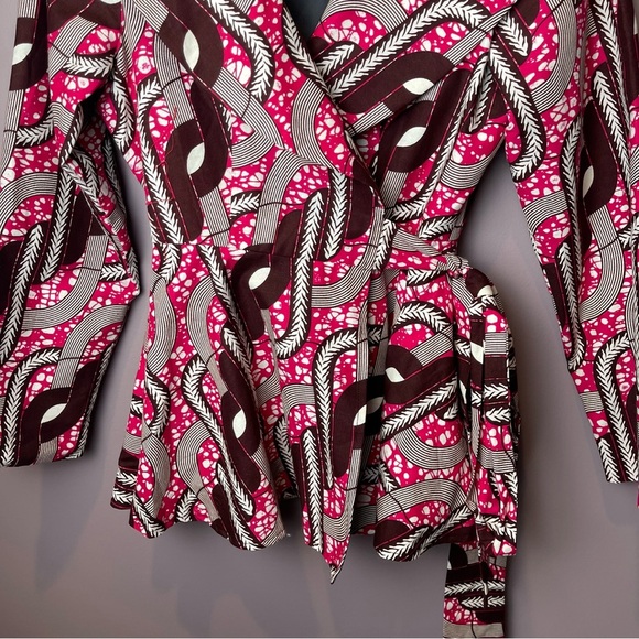 Mae Otti African Wrap Jacket - Size Small - Picture 5 of 13